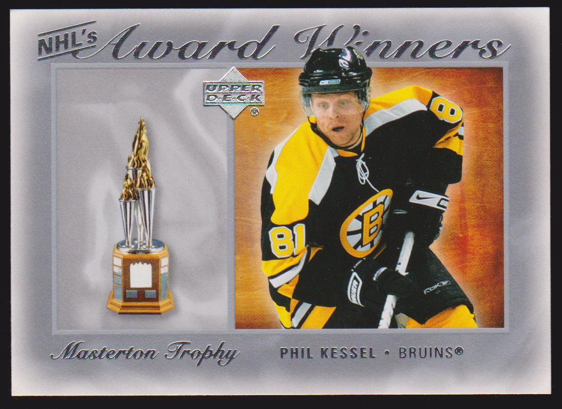 (image for) 2007-08 Upper Deck NHL Award Winners #AW7 Phil Kessel
