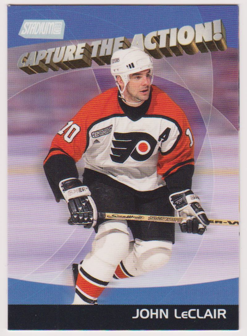 2000-01 Stadium Club Capture the Action #CA8 John LeClair (image for) 2000-01 Stadium Club Capture the Action #CA8 John LeClair