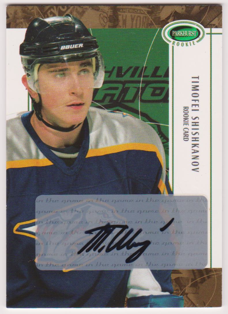 (image for) 2003-04 Parkhurst Rookie #171 Timofei Shishkanov AUTO RC - 82/120