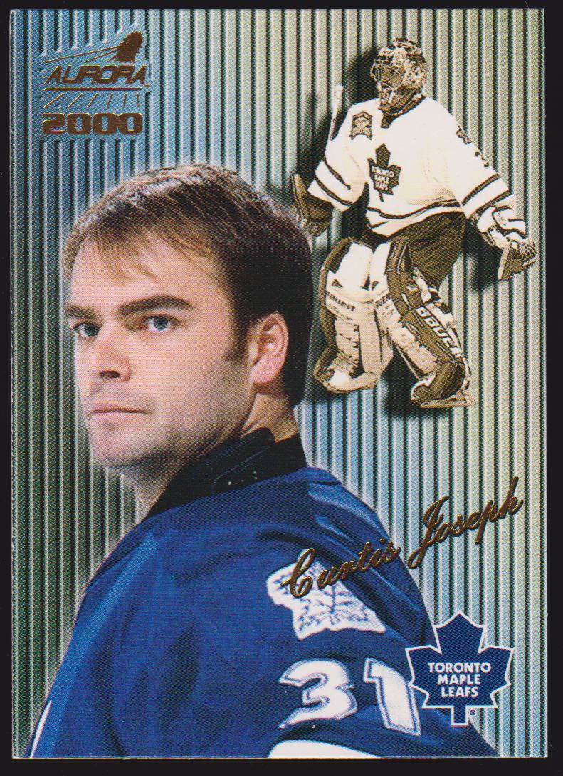 (image for) 1999-00 Aurora Striped #136 Curtis Joseph