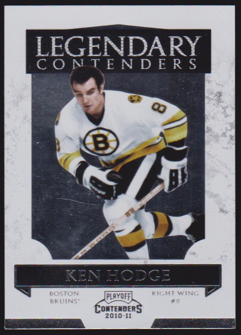 2010-11 Playoff Contenders Legendary Contenders #7 Ken Hodge (image for) 2010-11 Playoff Contenders Legendary Contenders #7 Ken Hodge