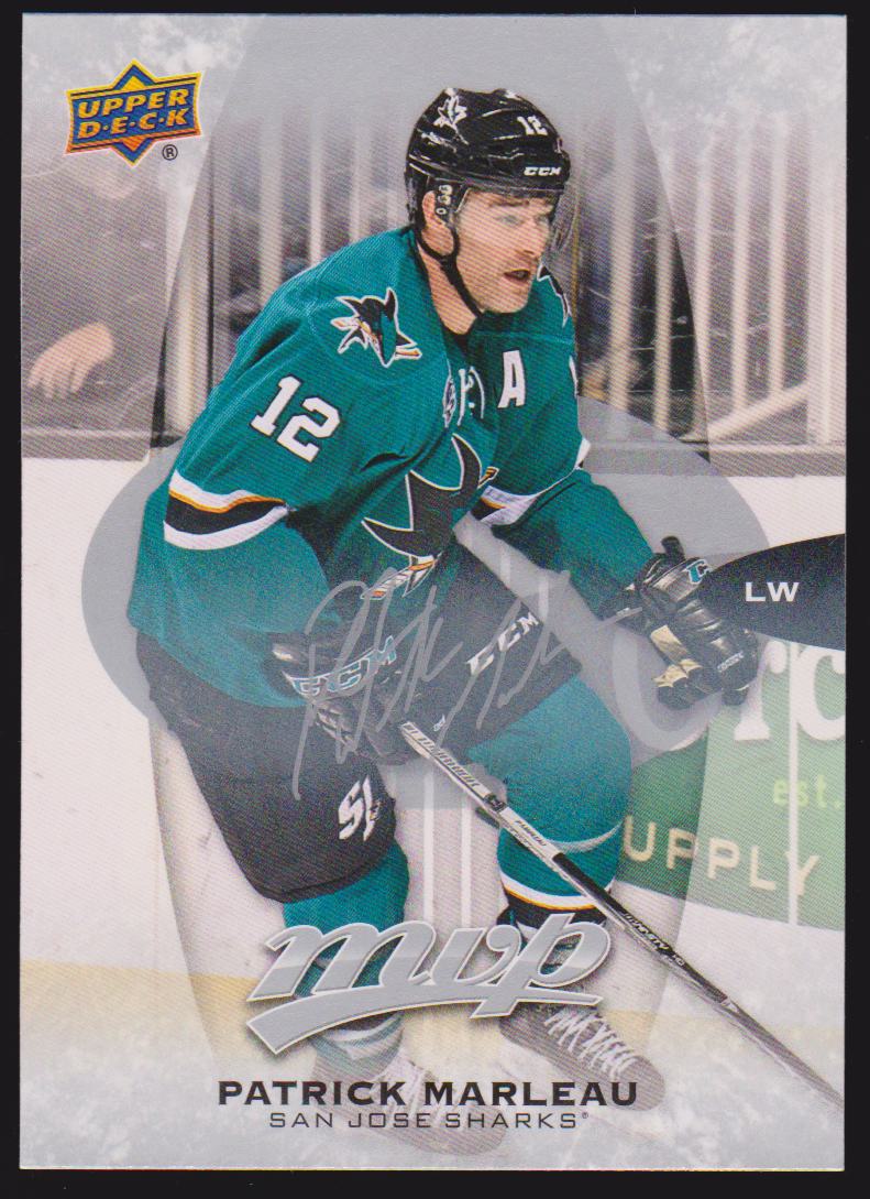 (image for) 2016-17 Upper Deck MVP Silver Script #127 Patrick Marleau