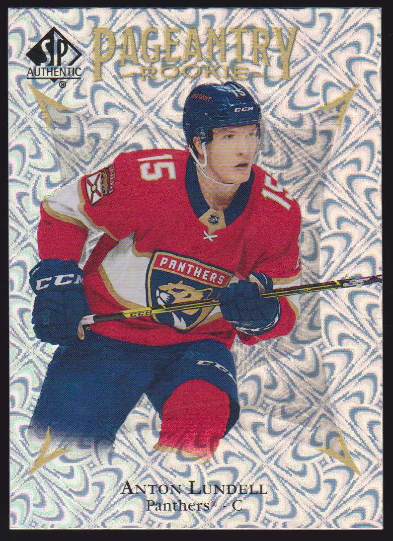 (image for) 2021-22 SP Authentic Pageantry #P70 Anton Lundell