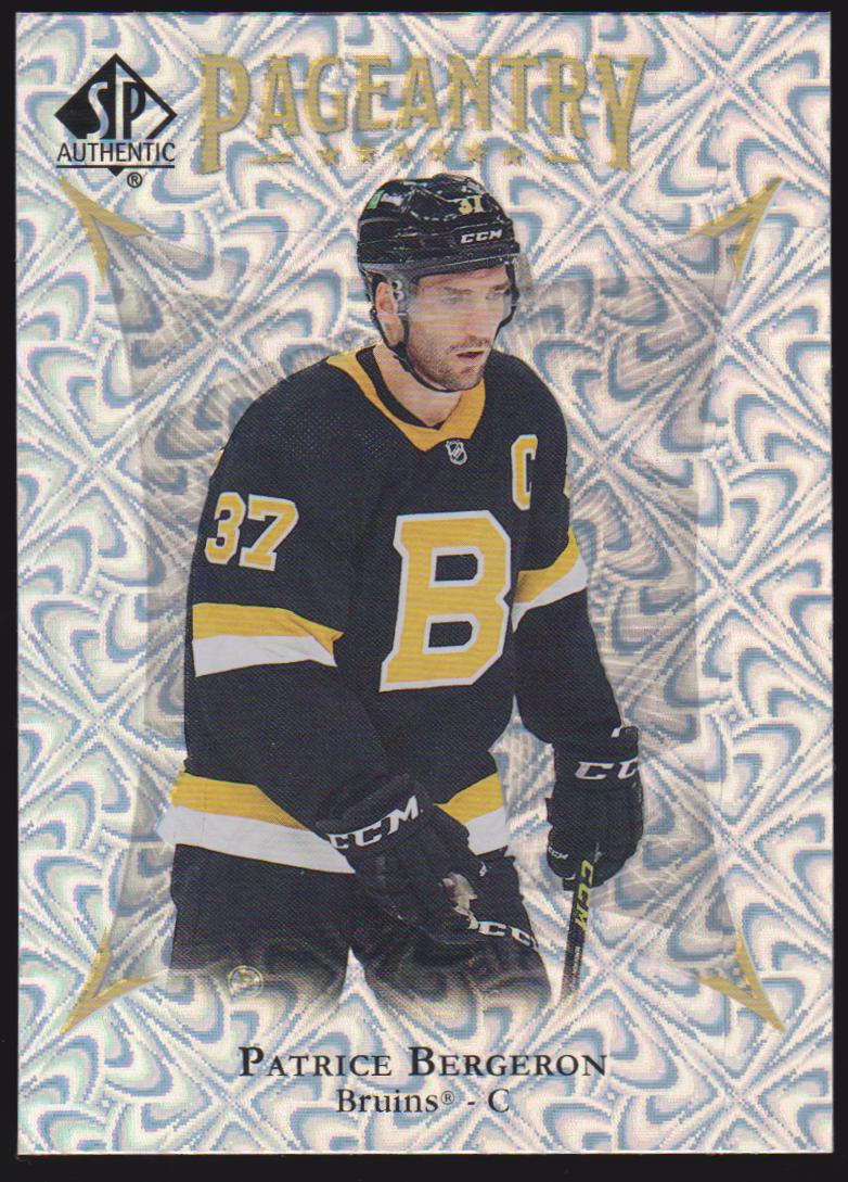 (image for) 2021-22 SP Authentic Pageantry #P27 Patrice Bergeron