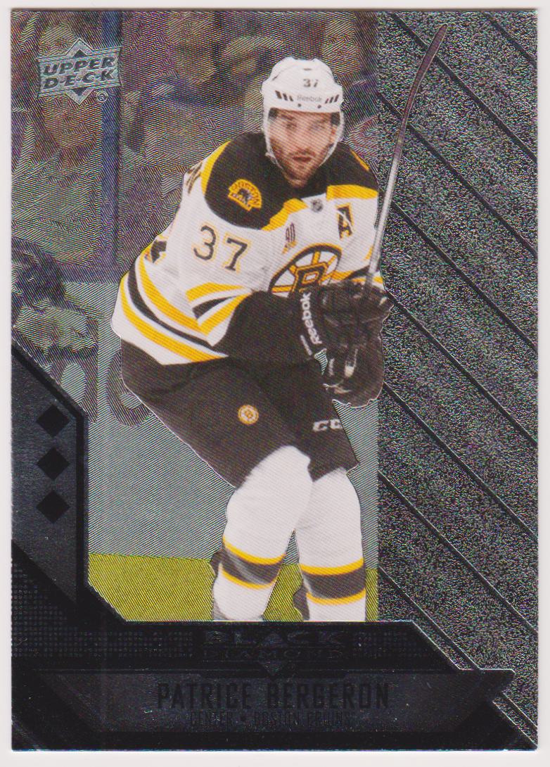 2014-15 Black Diamond #152 Patrice Bergeron - Triple Diamond (image for) 2014-15 Black Diamond #152 Patrice Bergeron - Triple Diamond