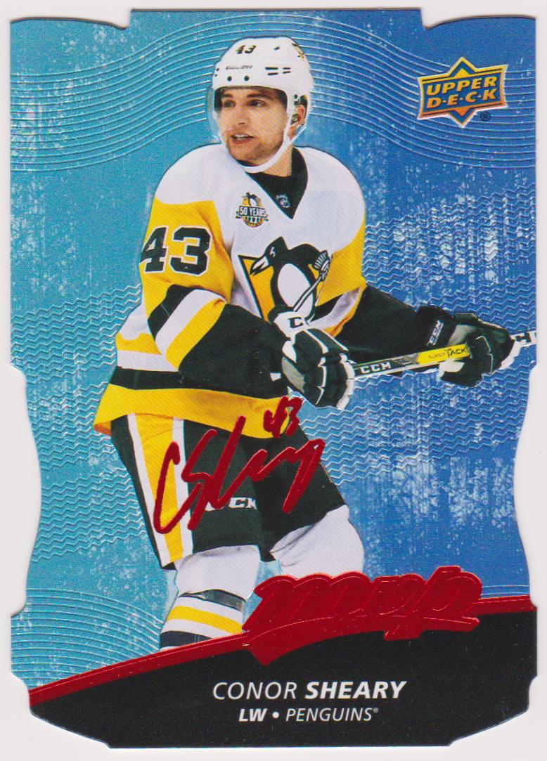 2017-18 Upper Deck MVP Colors and Contours #162 Conor Sheary (image for) 2017-18 Upper Deck MVP Colors and Contours #162 Conor Sheary