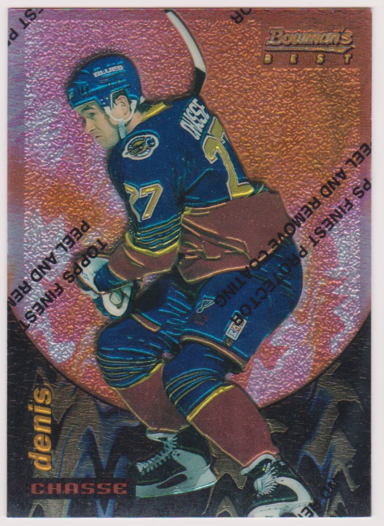 1994-95 Finest Bowman's Best #R15 Denis Chasse (image for) 1994-95 Finest Bowman's Best #R15 Denis Chasse