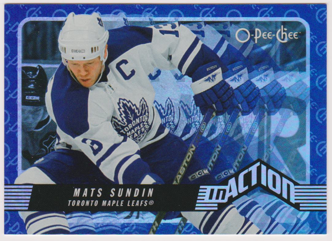 (image for) 2007-08 O-Pee-Chee In Action #IA13 Mats Sundin