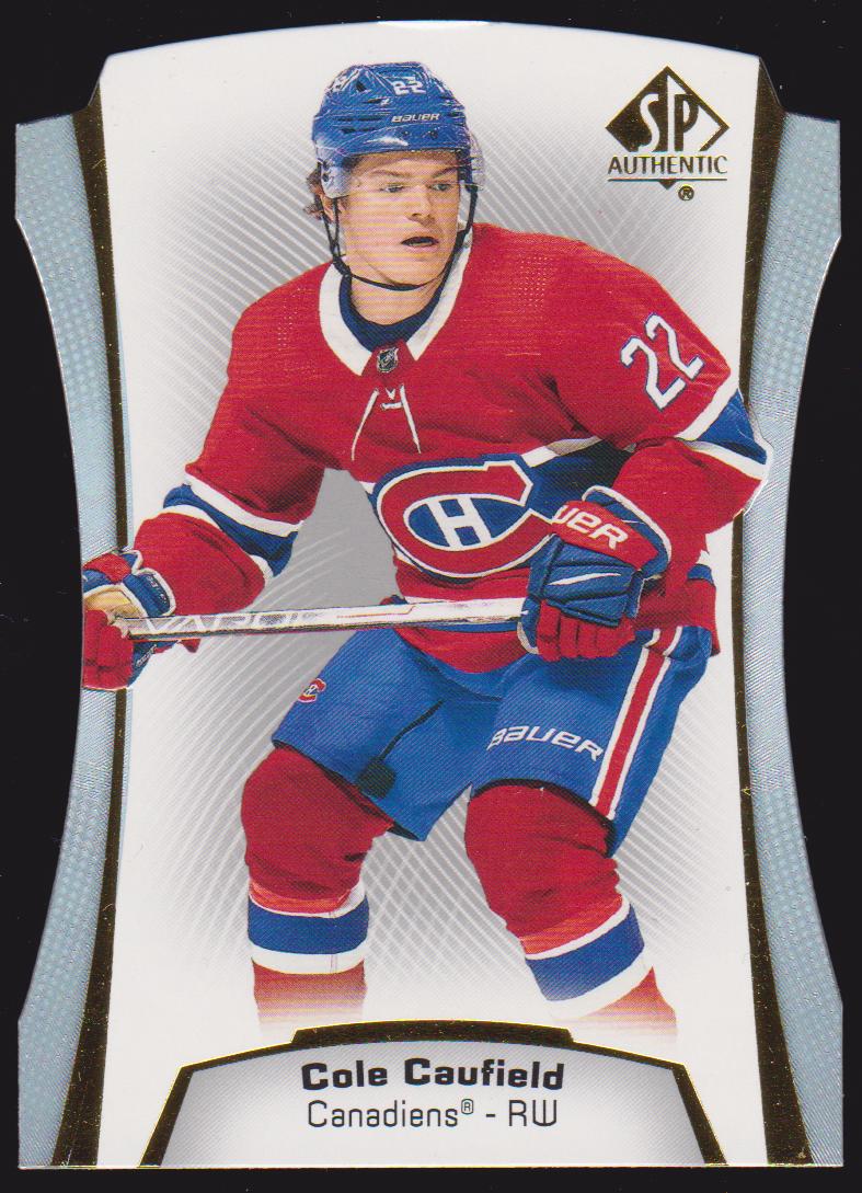 (image for) 2021-22 SP Authentic Die Cuts #DC10 Cole Caufield