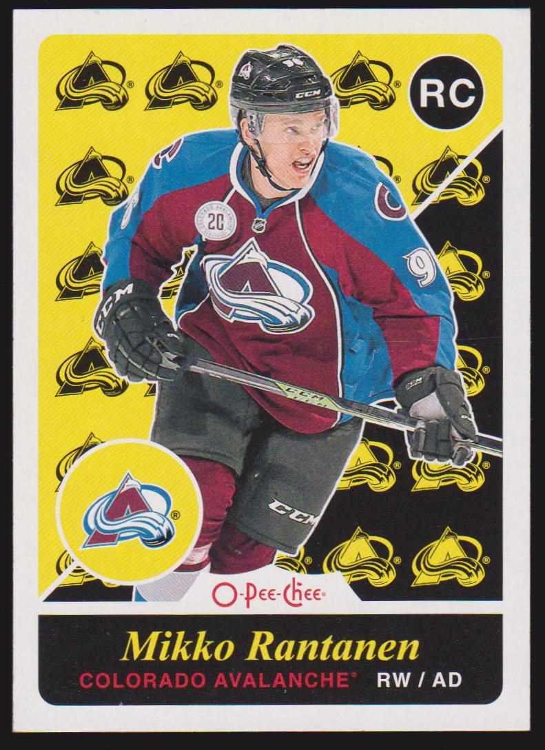 2015-16 O-Pee-Chee Update Retro #U49 Mikko Rantanen - RC Year (image for) 2015-16 O-Pee-Chee Update Retro #U49 Mikko Rantanen - RC Year