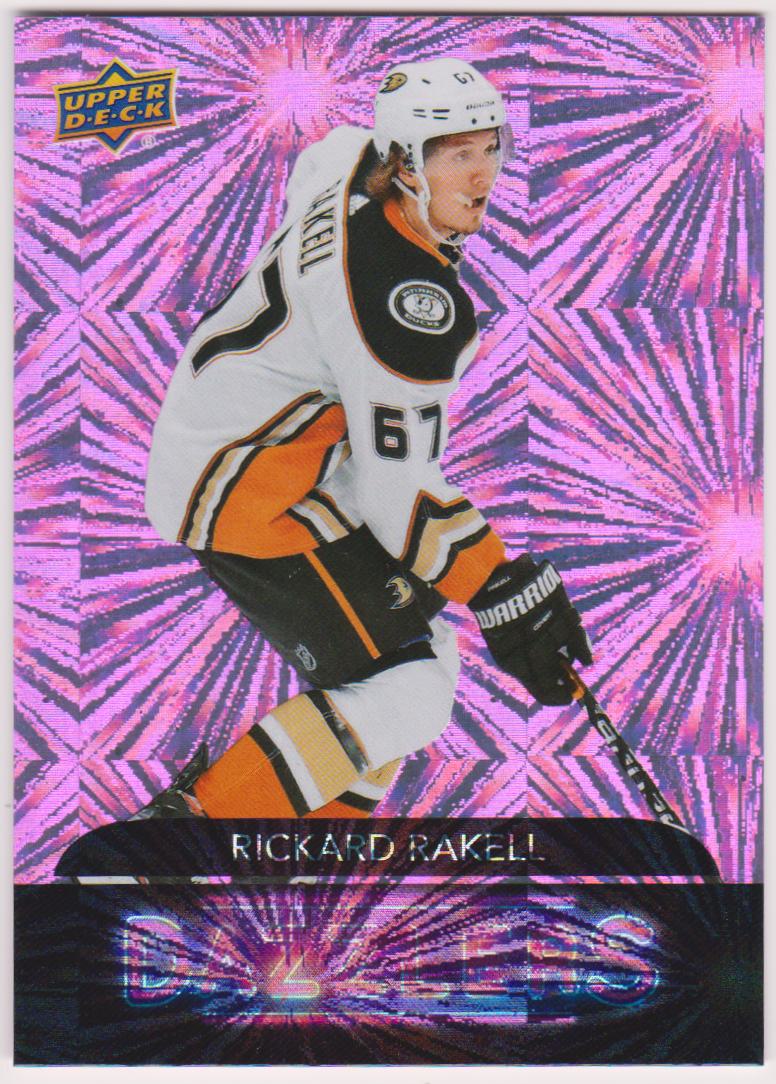 2020-21 Upper Deck Dazzlers Pink #DZ1 Rickard Rakell (image for) 2020-21 Upper Deck Dazzlers Pink #DZ1 Rickard Rakell