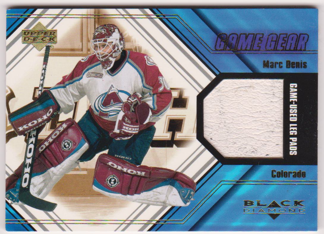 (image for) 2000-01 Black Diamond Game Gear #LDE Marc Denis - Pad