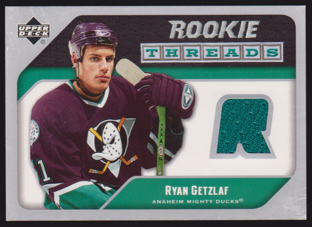 (image for) 2005-06 Upper Deck Rookie Threads #RTRG Ryan Getzlaf - Jerseys