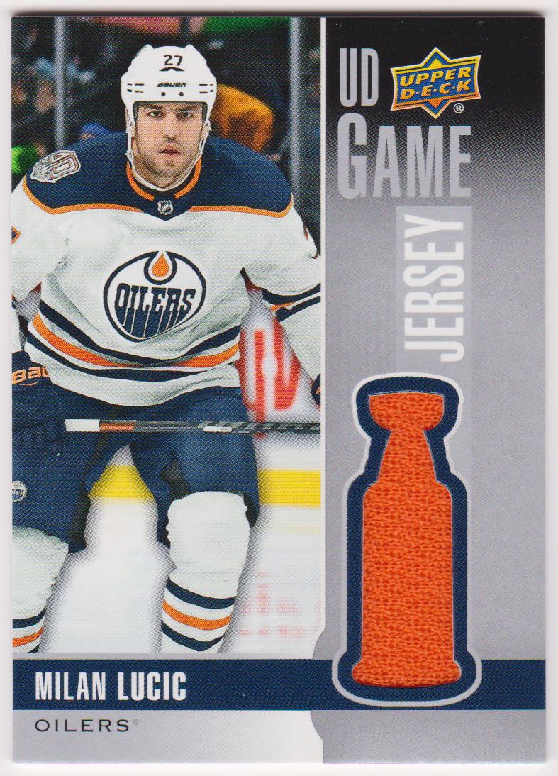 (image for) 2019-20 Upper Deck Game Jerseys #GJML Milan Lucic
