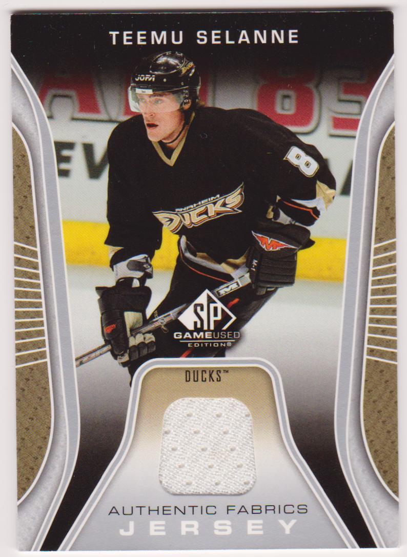 (image for) 2006-07 SP Game Used Authentic Fabrics #AFTS Teemu Selanne - SSP
