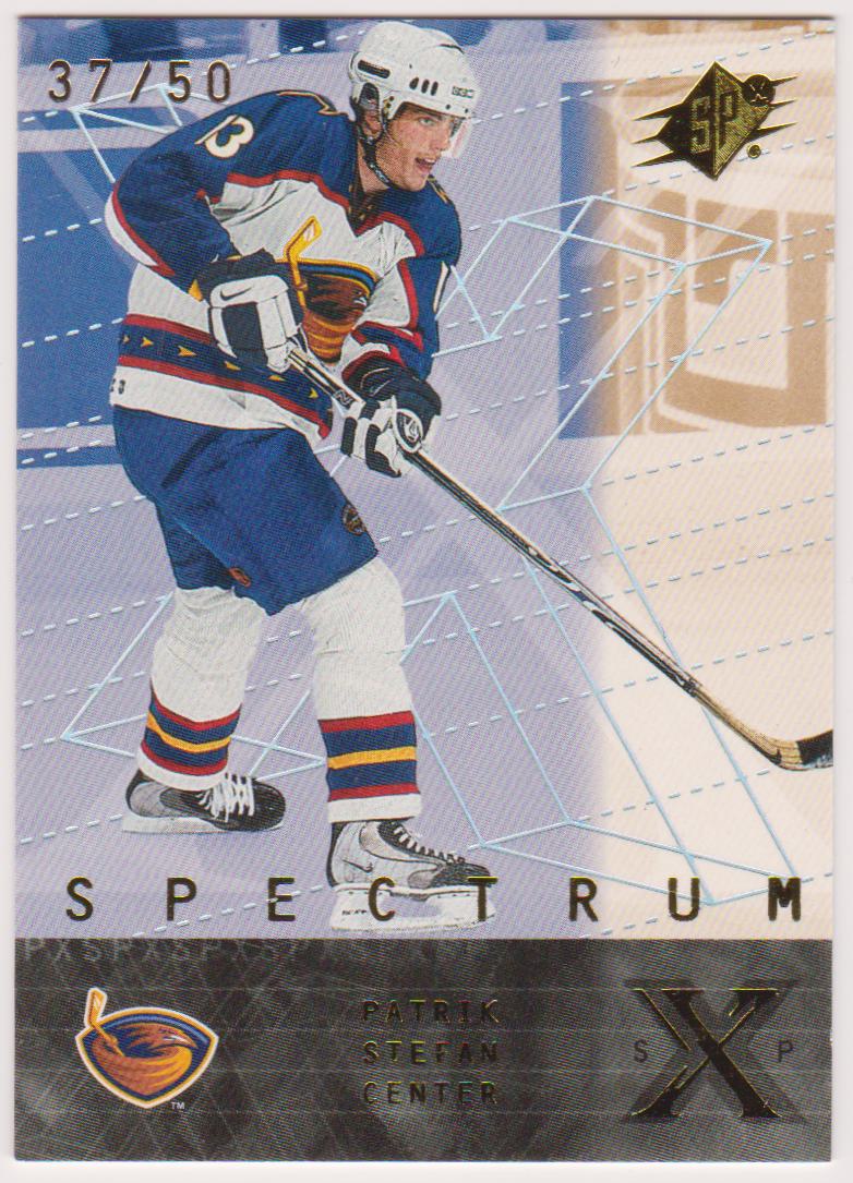 (image for) 2000-01 SPx Spectrum #3 Patrik Stefan 37/50