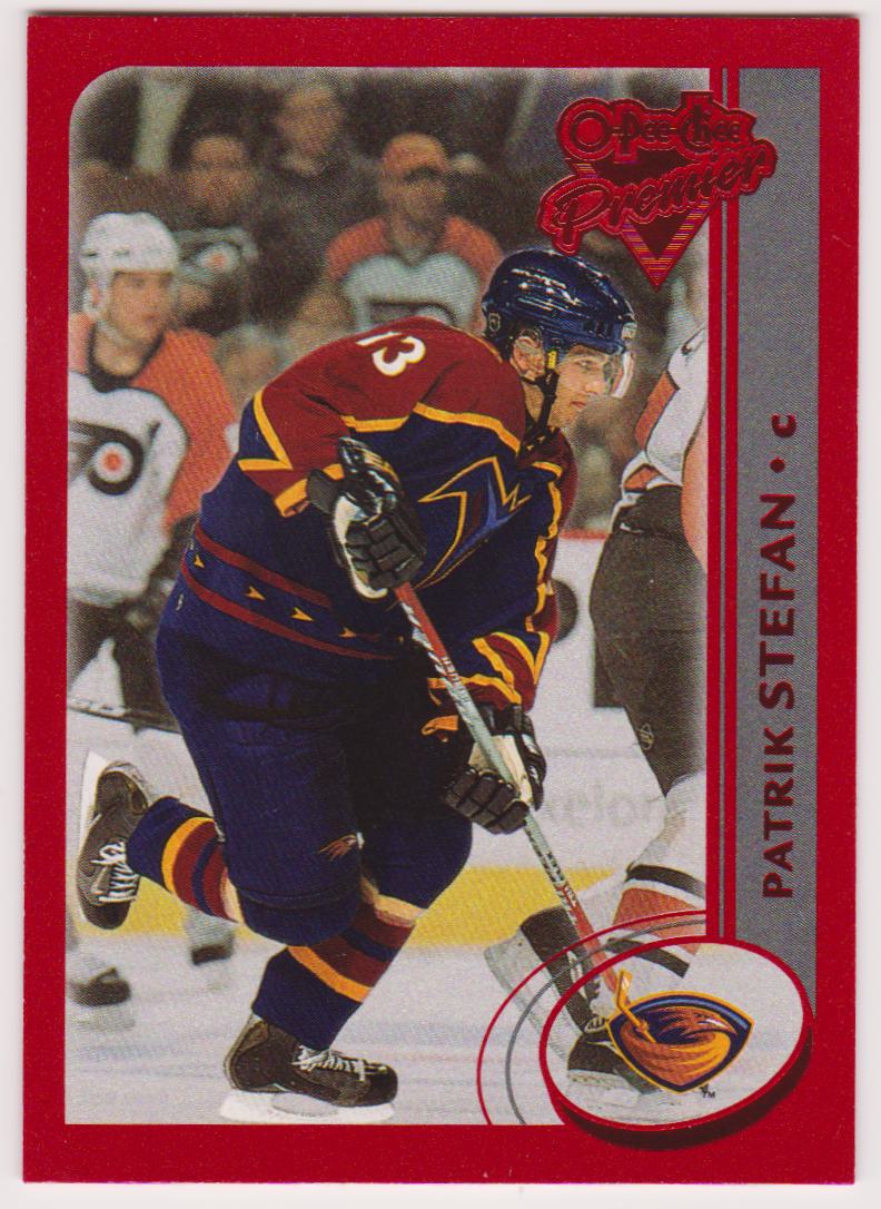 2002-03 O-Pee-Chee Premier Red #138 Patrik Stefan 043/100 (image for) 2002-03 O-Pee-Chee Premier Red #138 Patrik Stefan 043/100