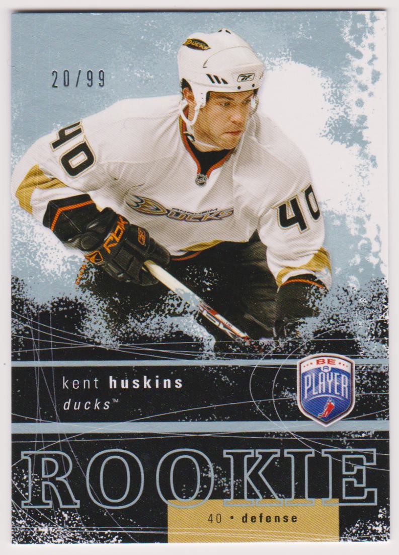 (image for) 2007-08 Be A Player #204 Kent Huskins RC 20/99