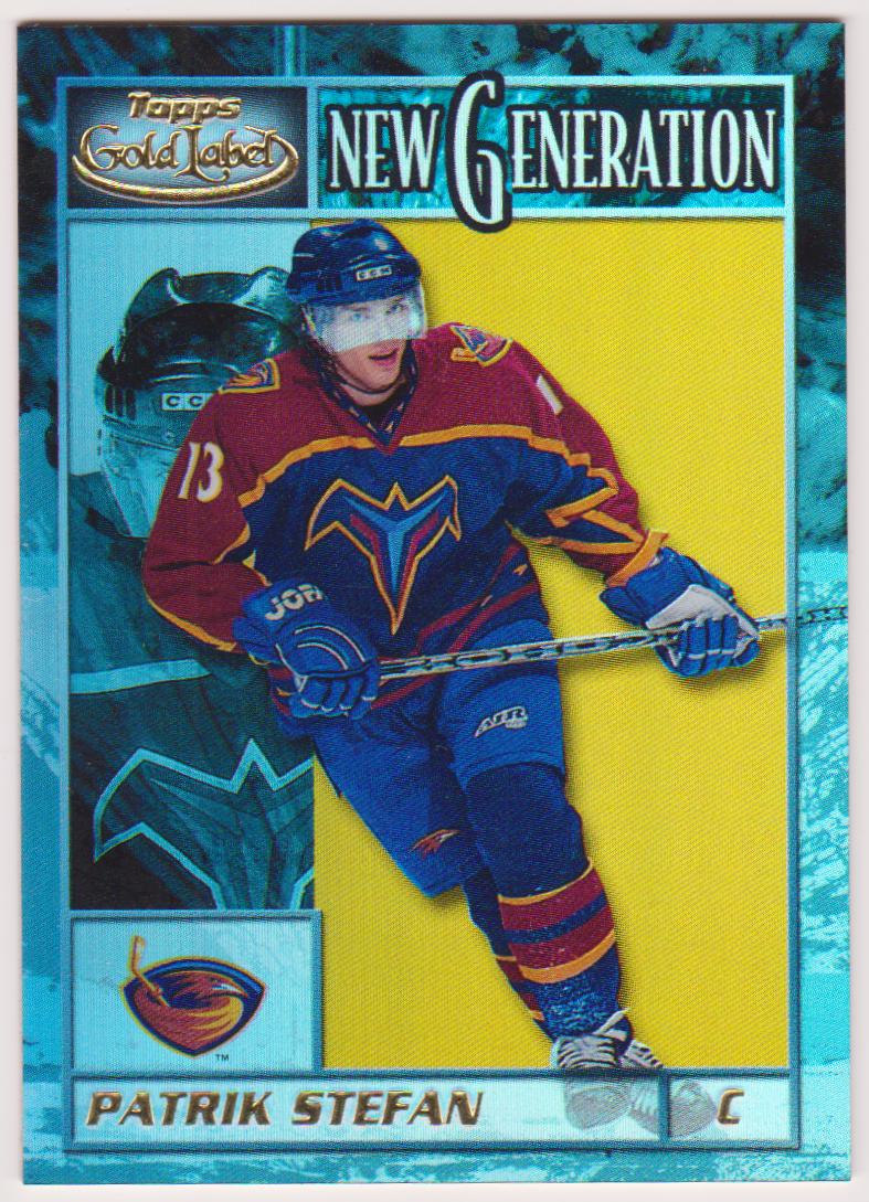(image for) 2000-01 Topps Gold Label New Generation #NG12 Patrik Stefan