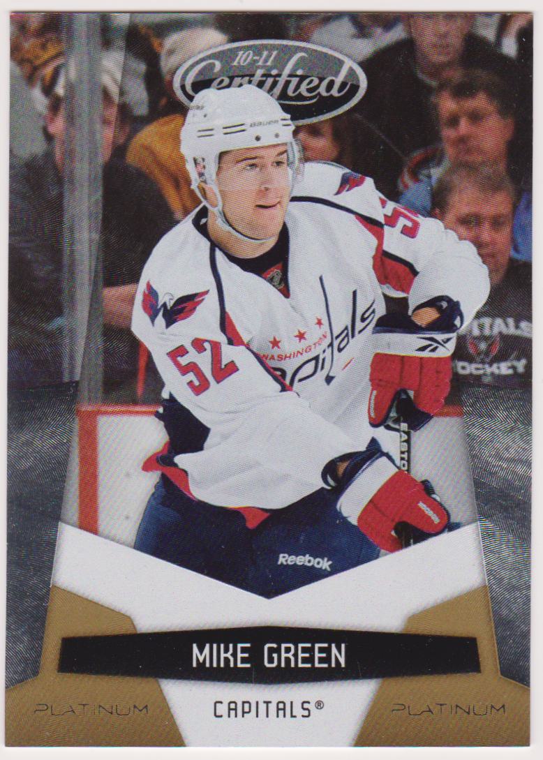 2010-11 Certified Platinum Gold #146 Mike Green 05/25 (image for) 2010-11 Certified Platinum Gold #146 Mike Green 05/25