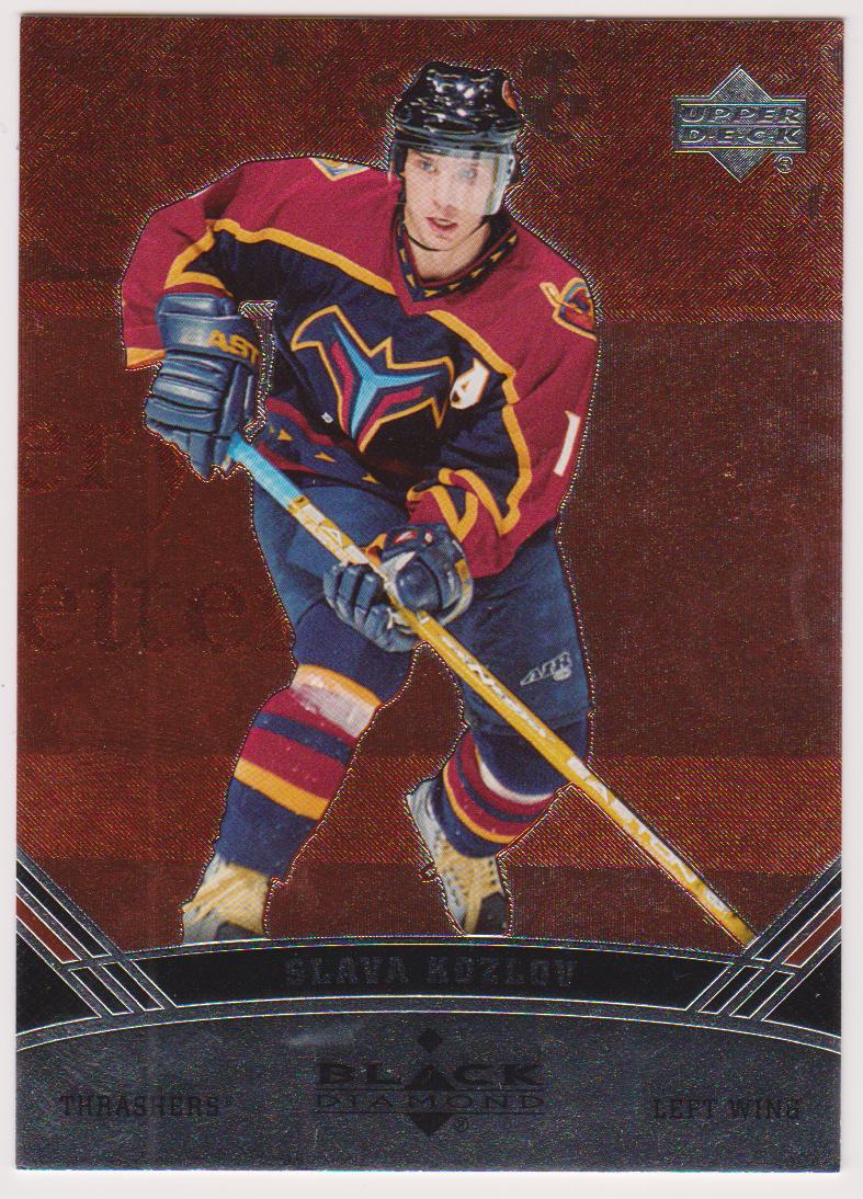 (image for) 2006-07 Black Diamond Ruby #4 Slava Kozlov 010/100