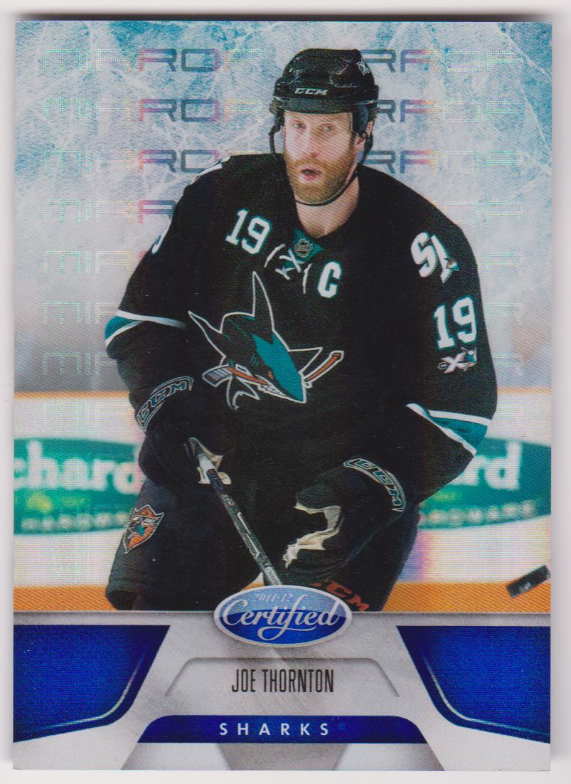 (image for) 2011-12 Certified Mirror Blue #33 Joe Thornton 88/99