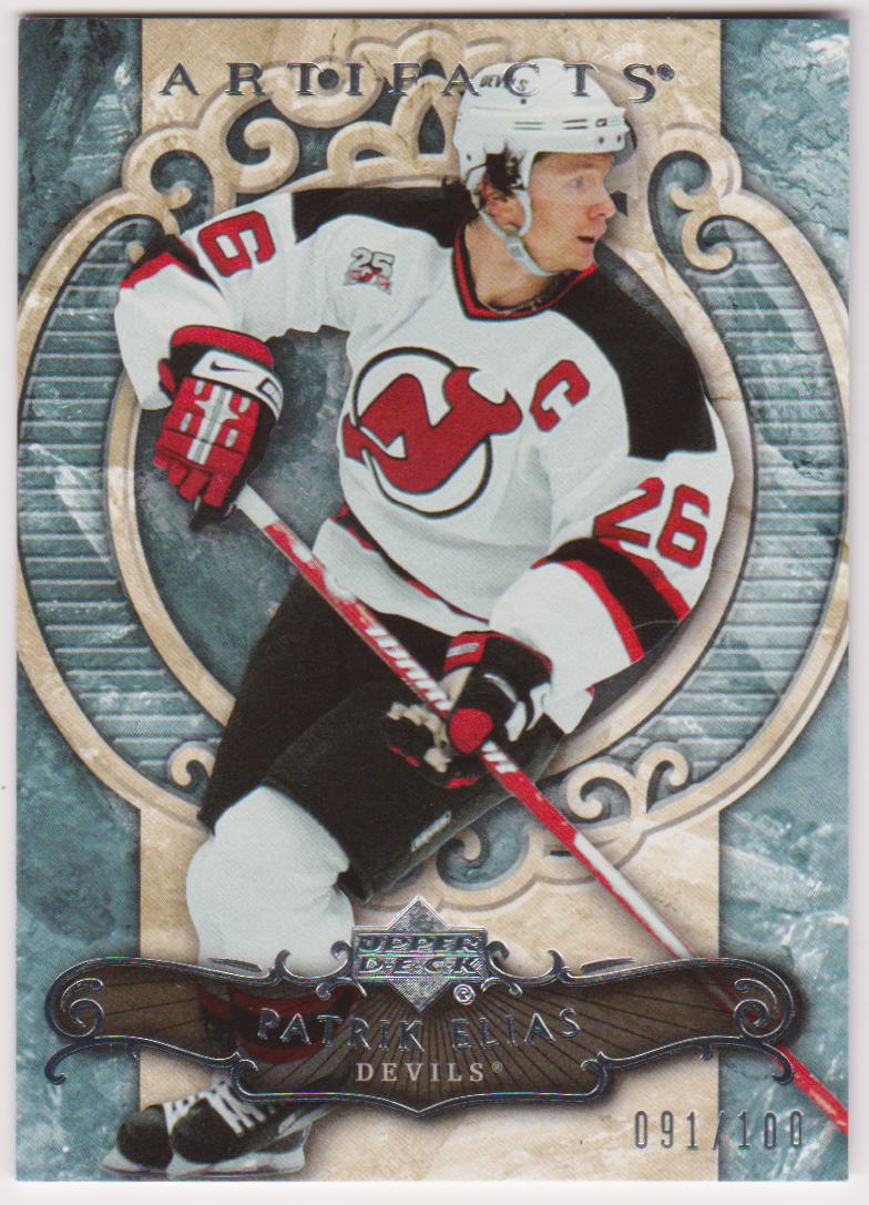 2007-08 Artifacts Silver #6 Patrik Elias - 091/100 (image for) 2007-08 Artifacts Silver #6 Patrik Elias - 091/100