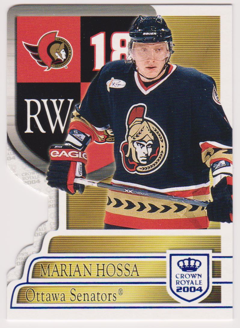 2003-04 Crown Royale Blue #70 Marian Hossa 478/850 (image for) 2003-04 Crown Royale Blue #70 Marian Hossa 478/850
