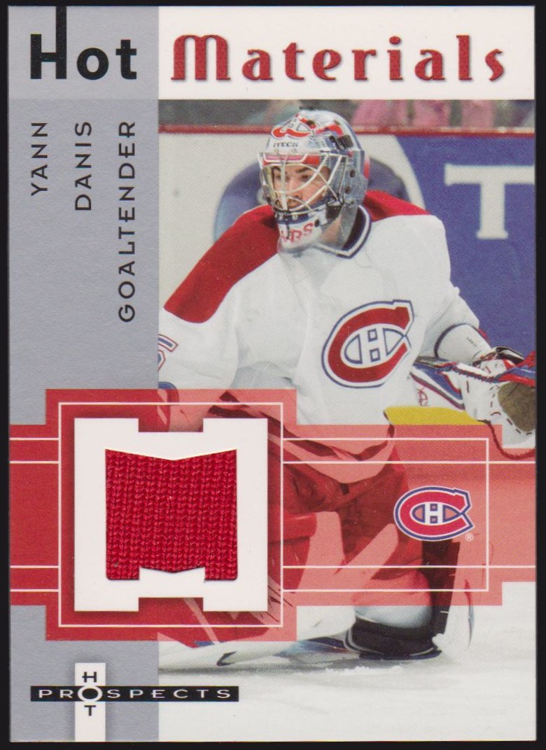 (image for) 2005-06 Hot Prospects Hot Materials #HMYD Yann Danis - RC Year Jerseys
