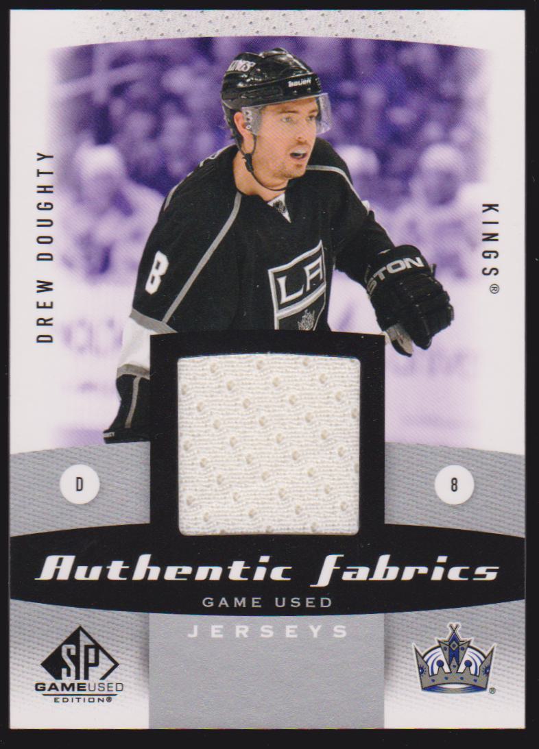 2010-11 SP Game Used Authentic Fabrics #AFDD Drew Doughty (image for) 2010-11 SP Game Used Authentic Fabrics #AFDD Drew Doughty