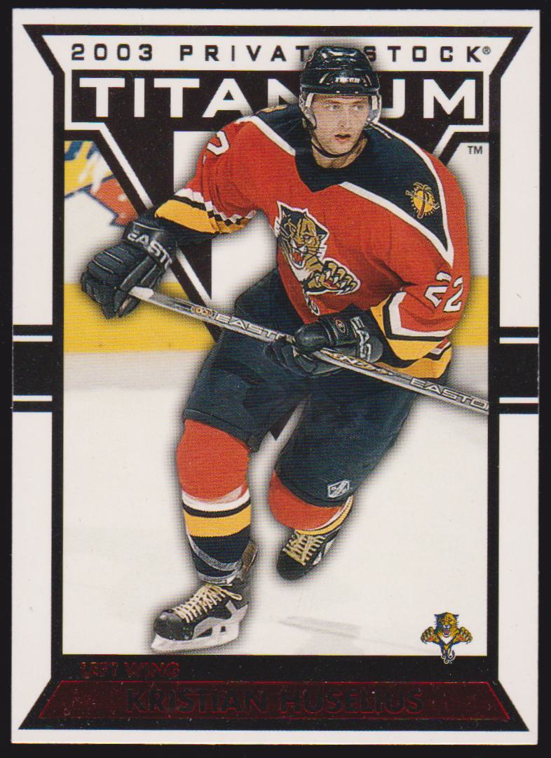 (image for) 2002-03 Titanium Red #45 Kristian Huselius 202/299