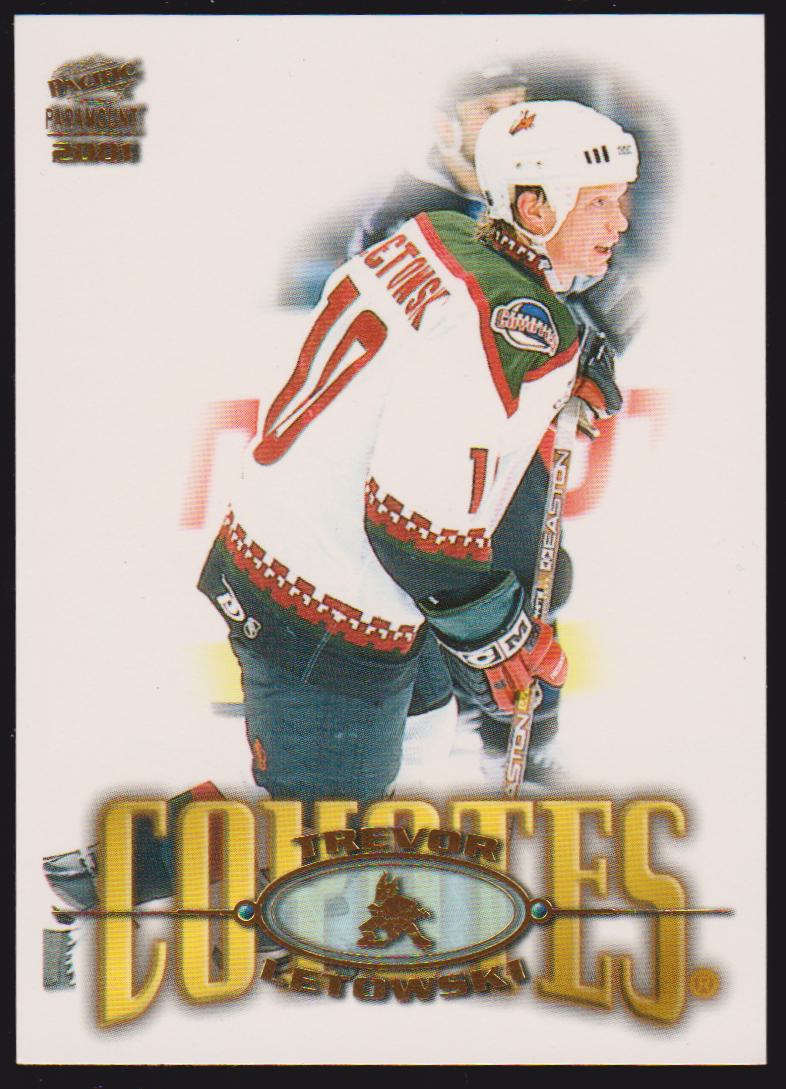 (image for) 2000-01 Paramount Gold #190 Trevor Letowski
