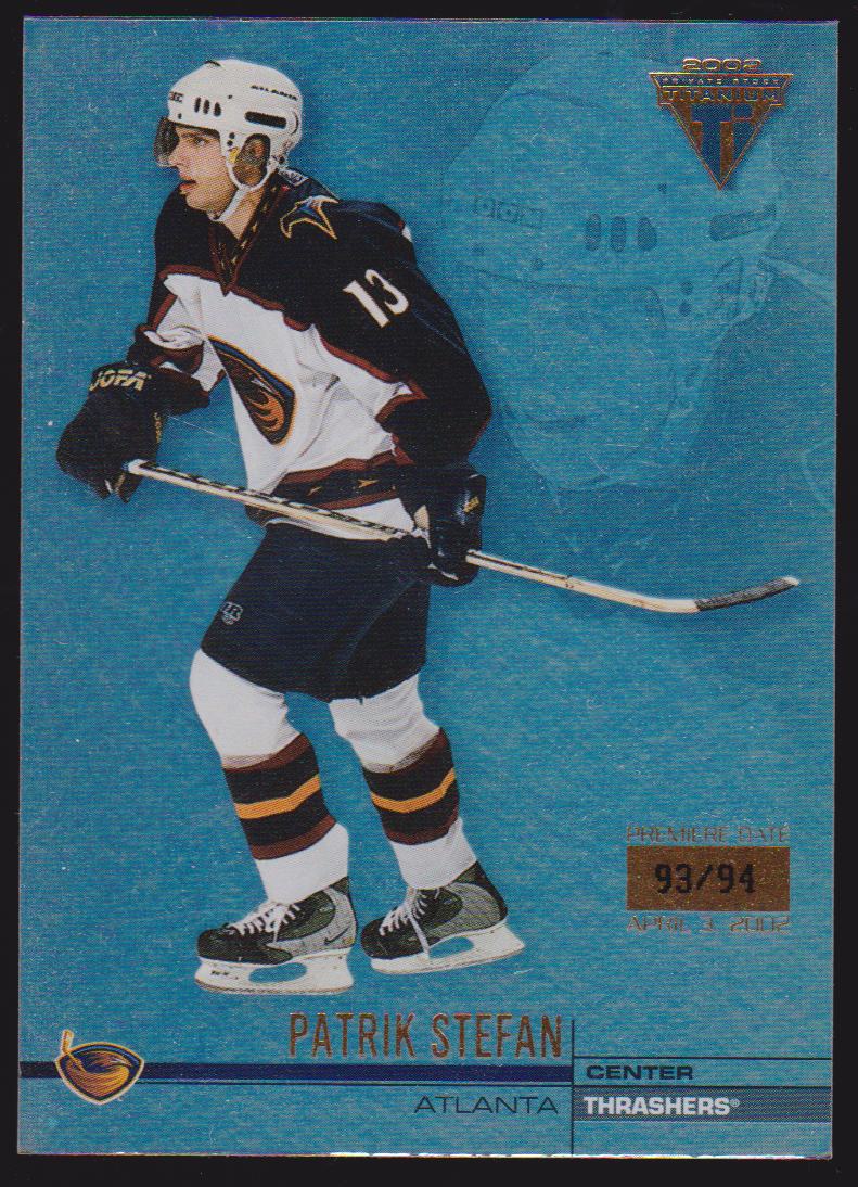 (image for) 2001-02 Titanium Premiere Date #6 Patrik Stefan 93/94