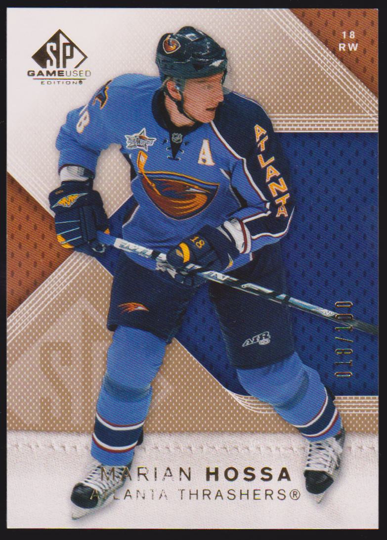 (image for) 2007-08 SP Game Used Gold #95 Marian Hossa - 018/100