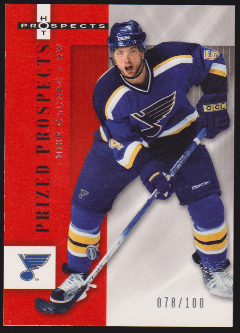 (image for) 2005-06 Hot Prospects Red Hot #169 Mike Glumac 078/100 RC