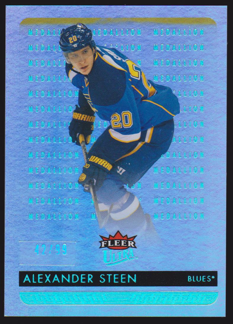 2014-15 Ultra Platinum Medallion #167 Alexander Steen 42/99 (image for) 2014-15 Ultra Platinum Medallion #167 Alexander Steen 42/99