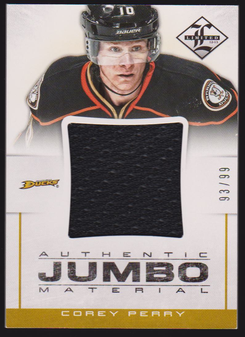 (image for) 2012-13 Limited Jumbo Materials #JJCO Corey Perry 93/99