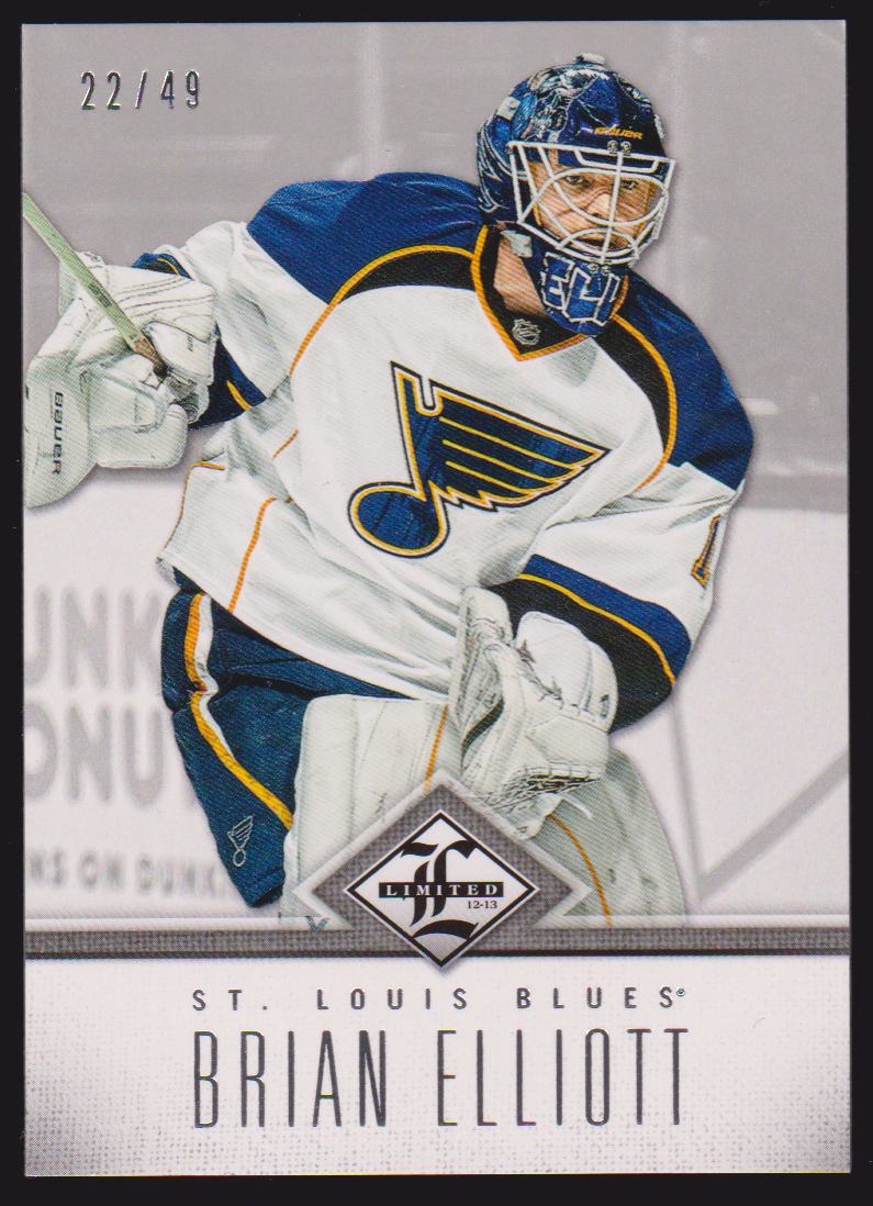 2012-13 Limited Silver #49 Brian Elliott 22/49 (image for) 2012-13 Limited Silver #49 Brian Elliott 22/49