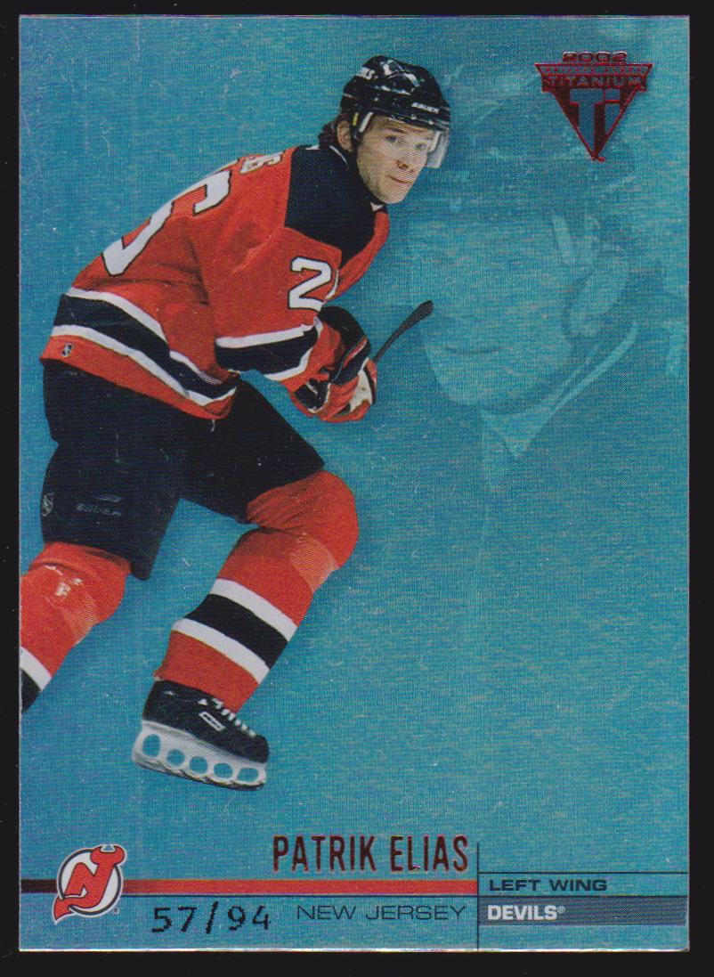 2001-02 Titanium Hobby Red #84 Patrik Elias 57/94 (image for) 2001-02 Titanium Hobby Red #84 Patrik Elias 57/94