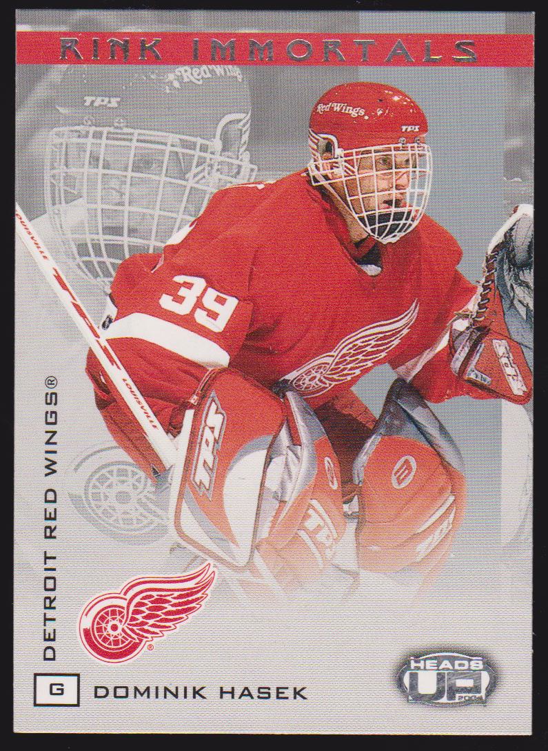 (image for) 2003-04 Pacific Heads Up Rink Immortals #4 Dominik Hasek