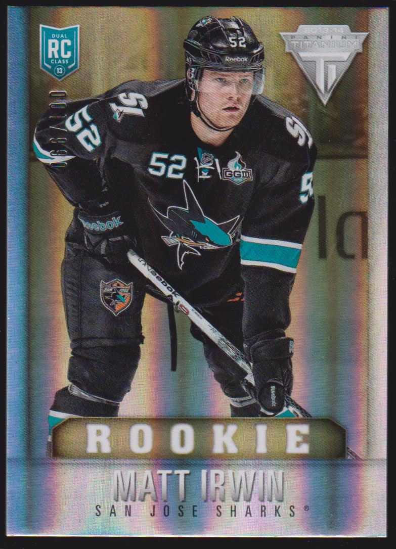 (image for) 2013-14 Panini Titanium Draft Position #146 Matt Irwin 066/100 - RC Year