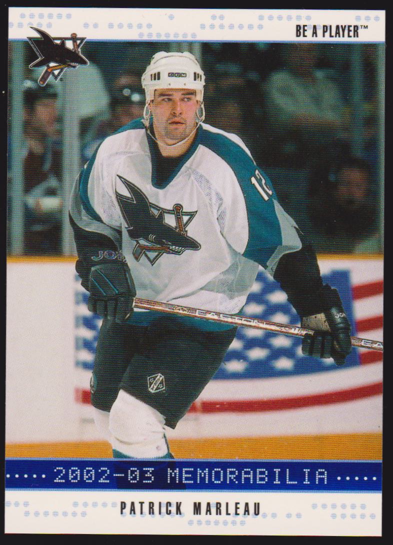 (image for) 2002-03 BAP Memorabilia Sapphire #105 Patrick Marleau 031/100