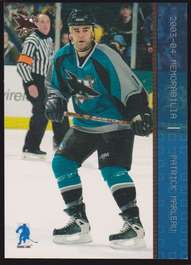(image for) 2003-04 BAP Memorabilia Sapphire #65 Patrick Marleau 082/100