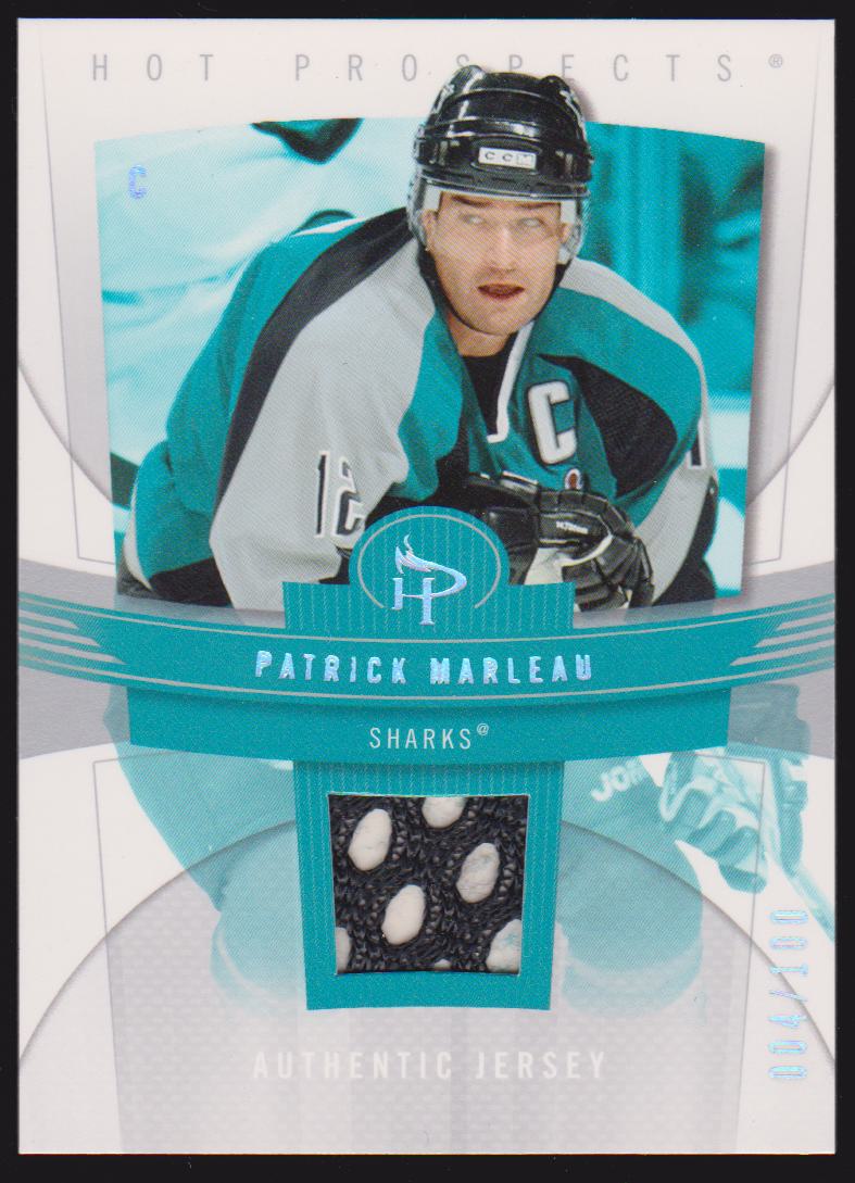 (image for) 2006-07 Hot Prospects Red Hot #85 Patrick Marleau 004/100