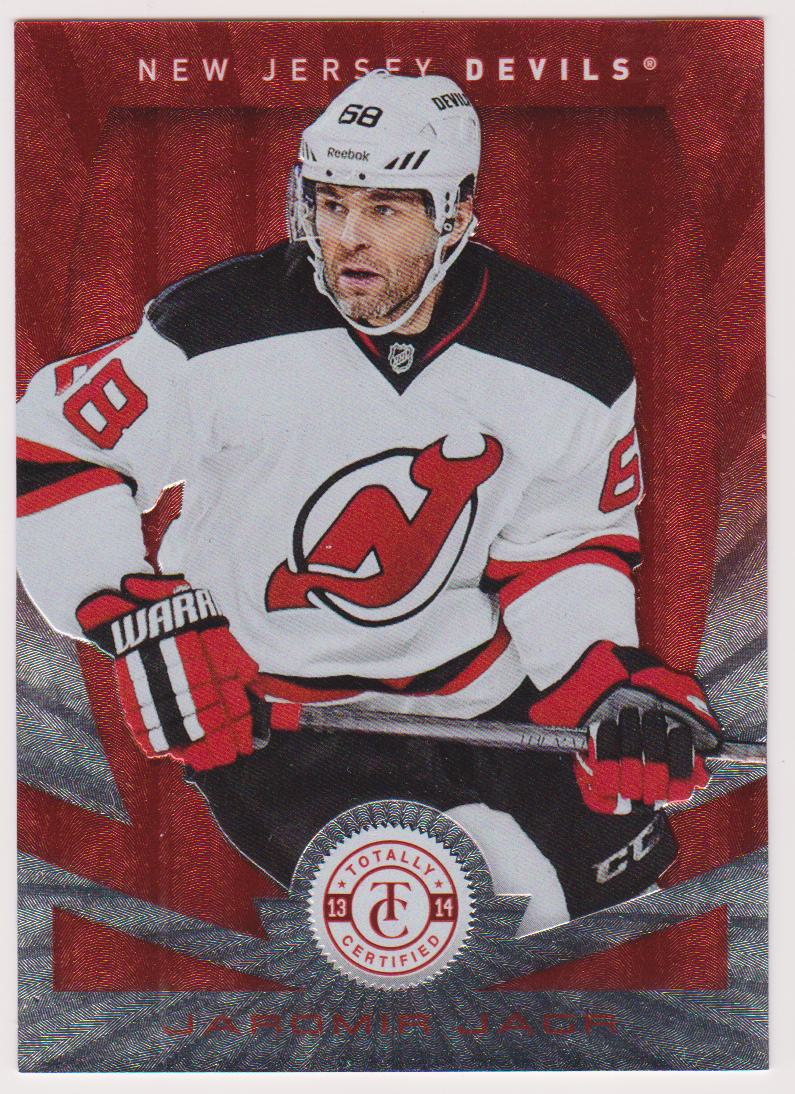 2013-14 Totally Certified Platinum Red #59 Jaromir Jagr 086/100 (image for) 2013-14 Totally Certified Platinum Red #59 Jaromir Jagr 086/100