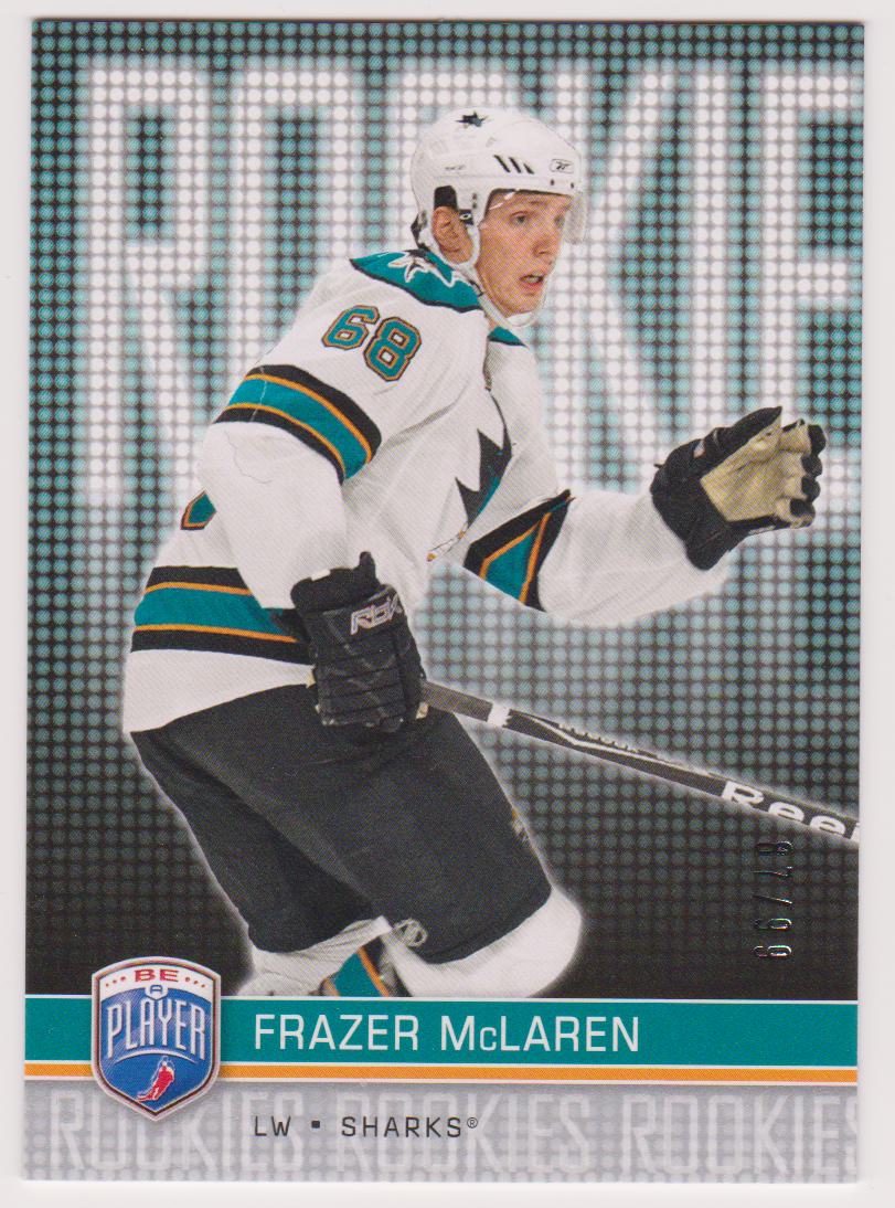2008-09 Be A Player #RR314 Frazer McLaren XRC 87/99 (image for) 2008-09 Be A Player #RR314 Frazer McLaren XRC 87/99