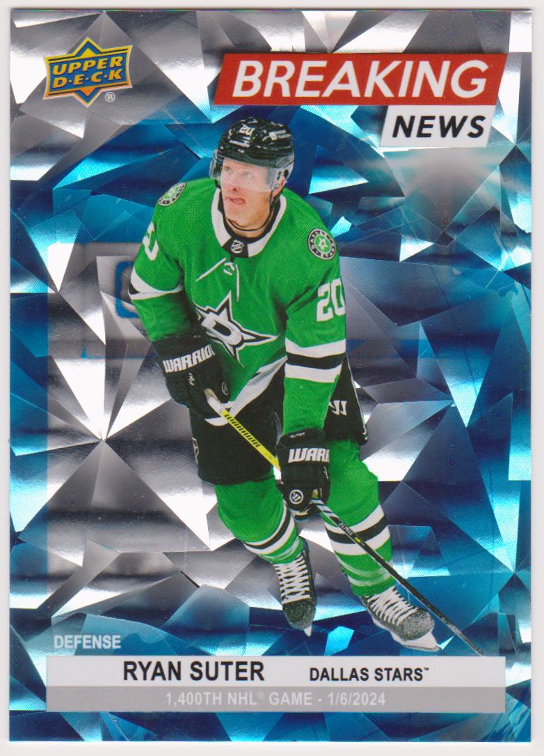 (image for) 2024-25 Upper Deck Breaking News #BN12 Ryan Suter