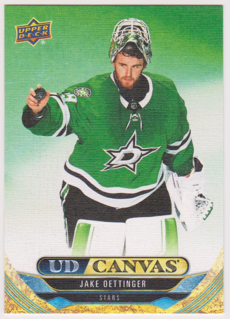 (image for) 2024-25 Upper Deck UD Canvas #C70 Jake Oettinger