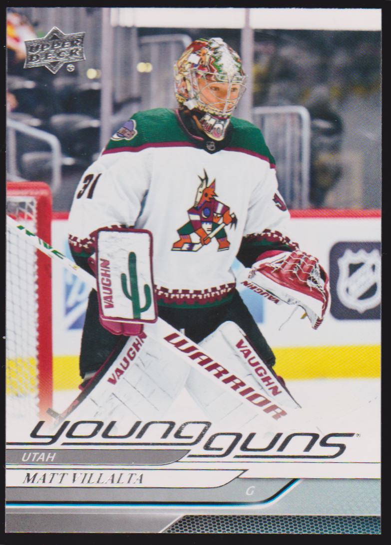 (image for) 2024-25 Upper Deck #217 Matt Villalta YG RC