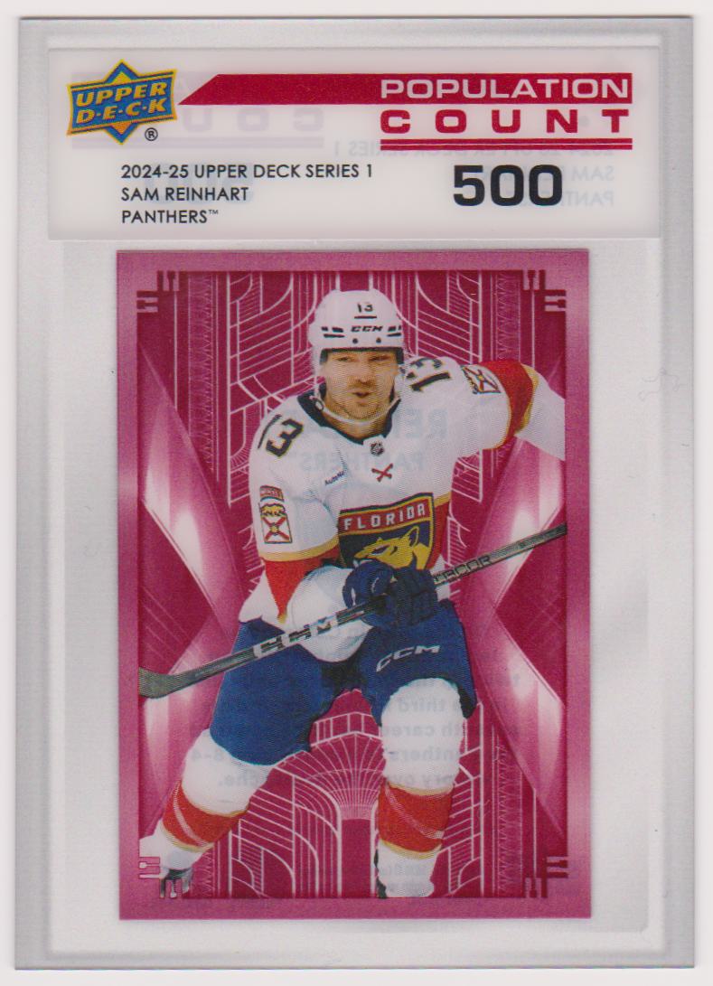 (image for) 2024-25 Upper Deck Population Count 500 #PC7 Sam Reinhart